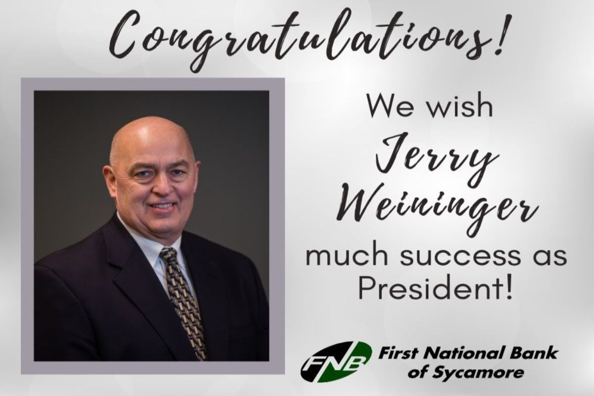 Welcoming President and CEO Jerry Weininger